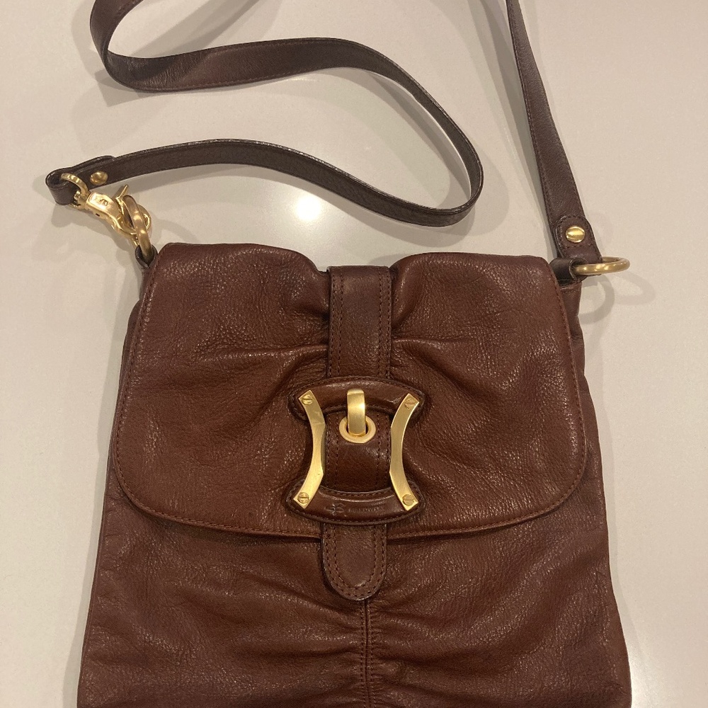 Brown B. Makowsky Crossbody Purse